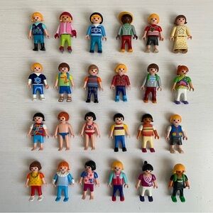 Playmobil Children Lot of 24 Figures